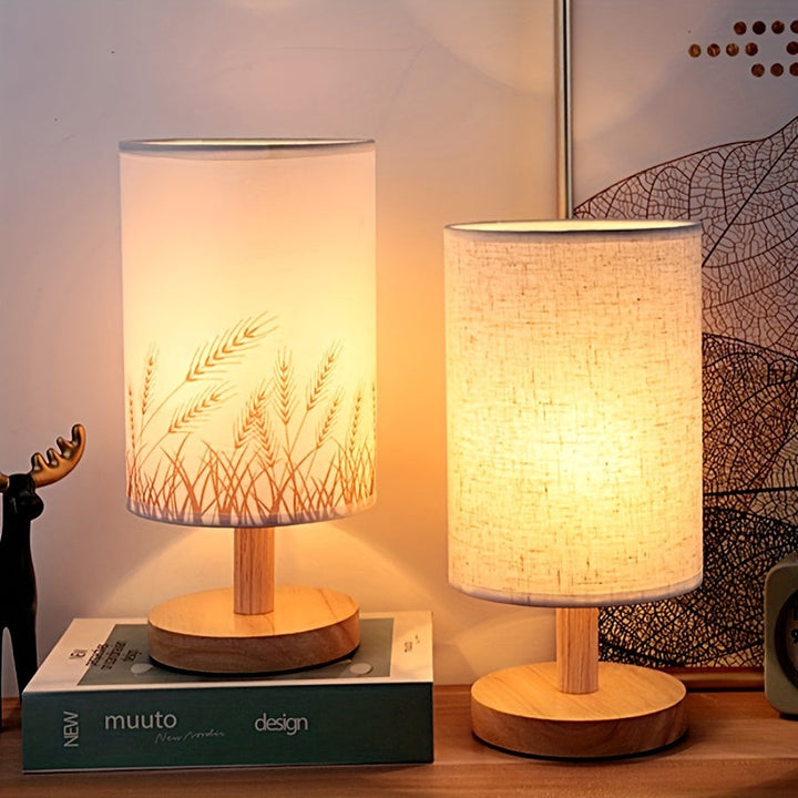 WoodGlow – Adjustable LED Table Lamp with USB Kalsten