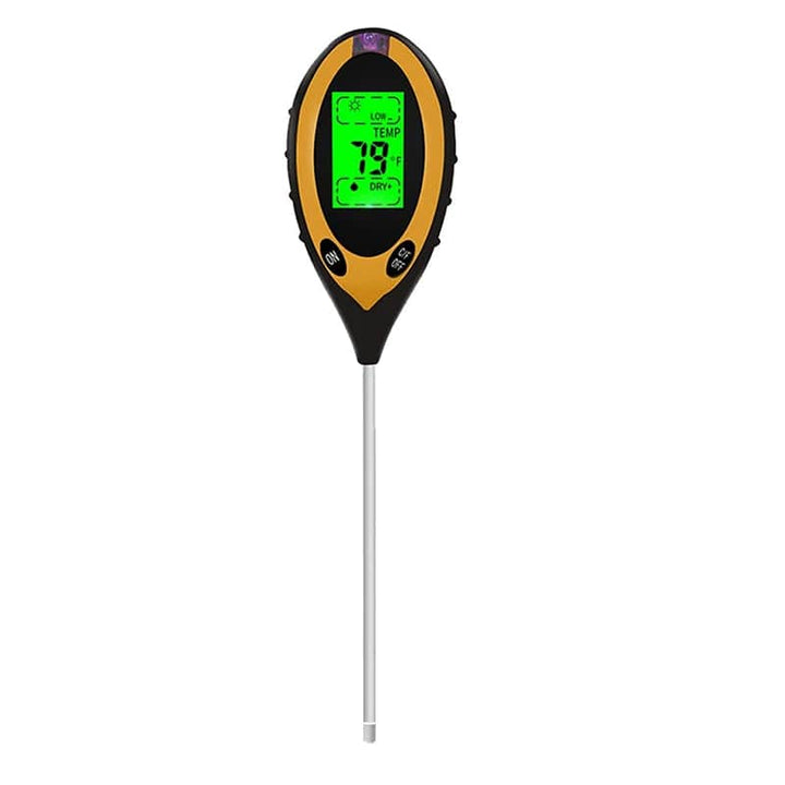 Kalsten | 4-in-1 Soil Analyzer: pH, Moisture, Temperature, Light