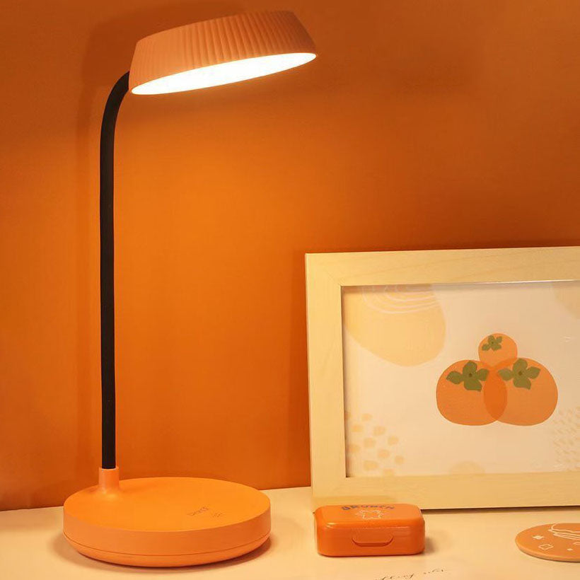 Kalsten | Nordic Minimalist Round Plate LED Touch Eye Protection USB Desk Lamp