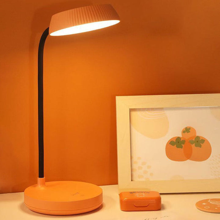 Kalsten | Nordic Minimalist Round Plate LED Touch Eye Protection USB Desk Lamp