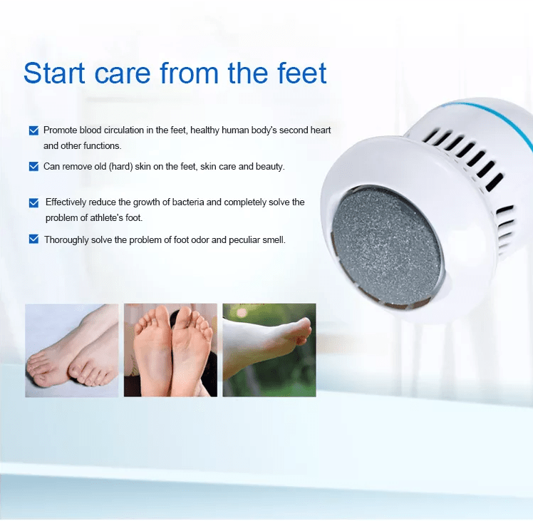 Electric Pedicure Foot File - Rechargeable via USB | Kalsten
