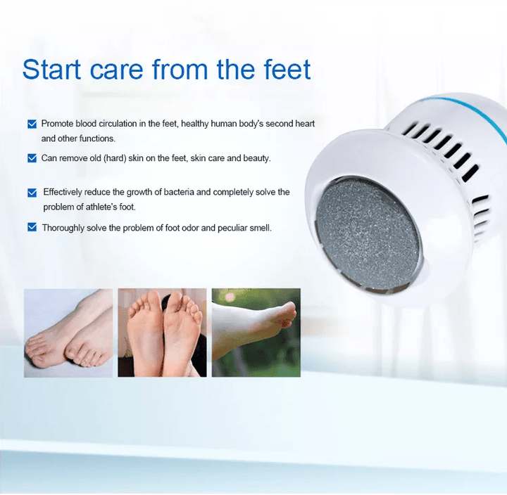 Electric Pedicure Foot File - Rechargeable via USB | Kalsten