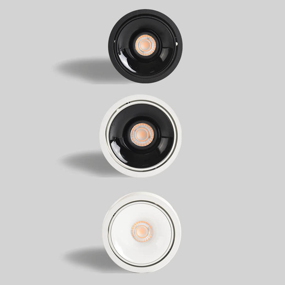 Flush Mount Ceiling Light Aluminum 3.7 in Small 12W Modern Hallway Bedroom Living Room LED Fixture | Kalsten
