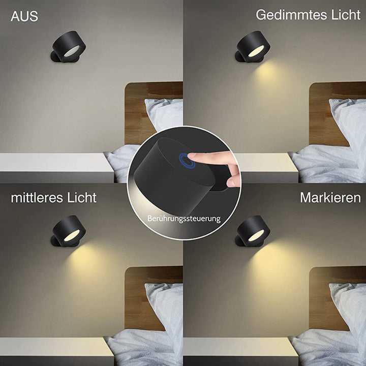 Modern LED Rotation Mini Wall Light | Kalsten