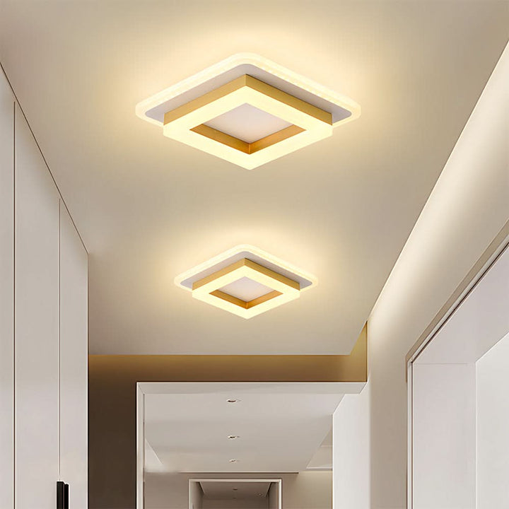 Square LED Ceiling Light for Modern Homes
