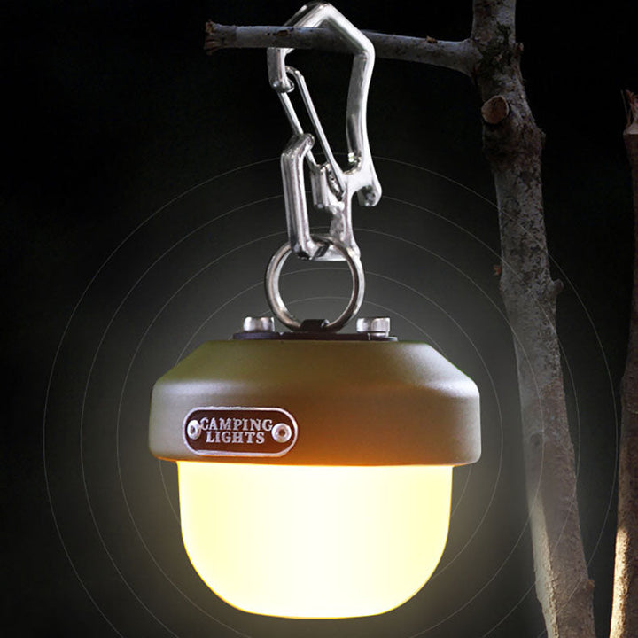 Contemporary Creative Waterproof Orb Metal PC LED Camping Outdoor Light For Outdoor Patio | Kalsten