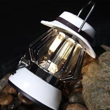 Modern Handheld Metal Texture Camping LED Outdoor Light | Kalsten