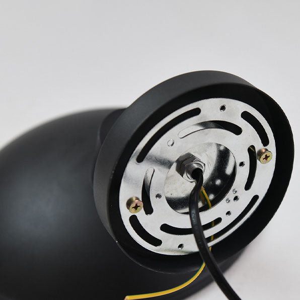 Modern Minimalist Waterproof Round Iron 1-Light Wall Sconce Lamp For Outdoor Patio | Kalsten