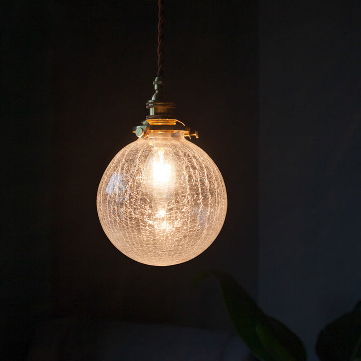 Glass Living Room Small Globe Pendant Light | Kalsten