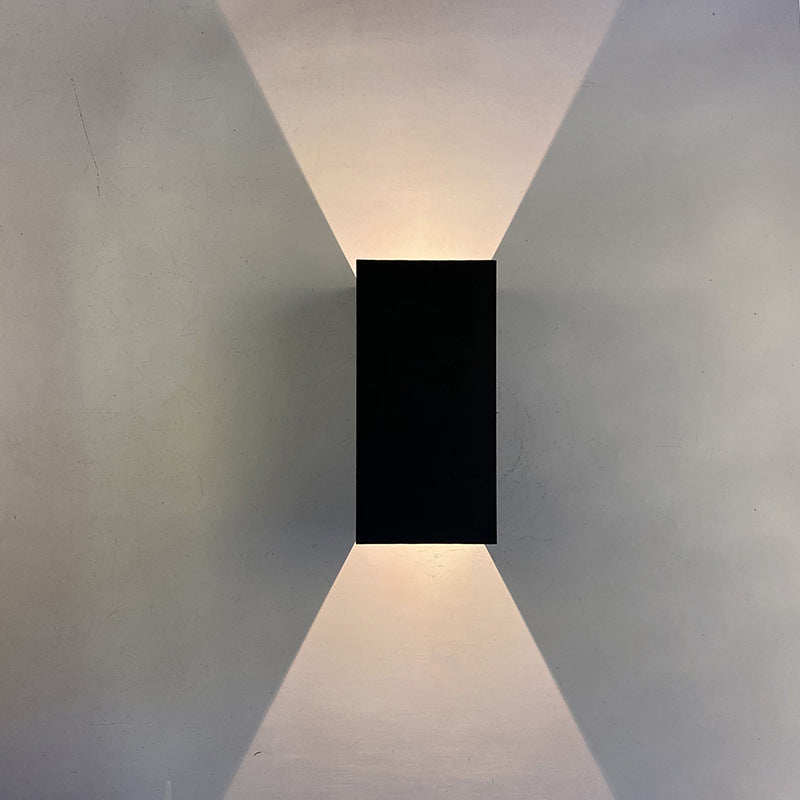 Modern Smart Square APP Dimming Waterproof LED Wall Sconce Lamp | Kalsten
