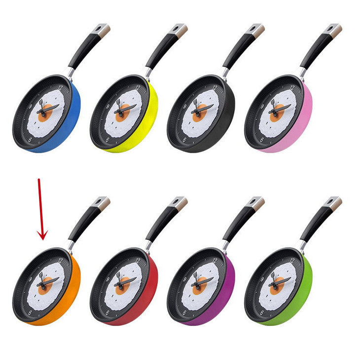 Kalsten | Fried Egg Pan Clock Silent Clock Wall Clock Wall Clock