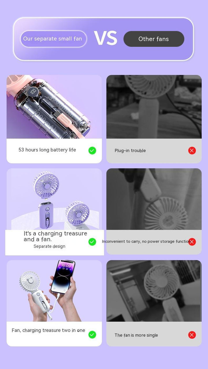 Dual-Use Mini Fan | Kalsten