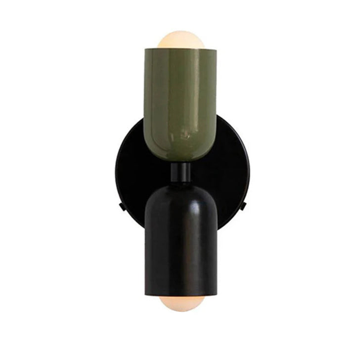 Modern Double Glass Wall Lamp Kalsten