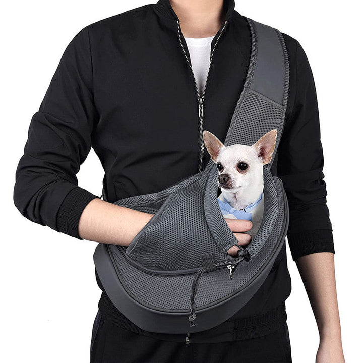 Kalsten | Pet Dog Carrier Sling Bag with Adjustable Strap & Phone Pocket, for Dogs & Cats