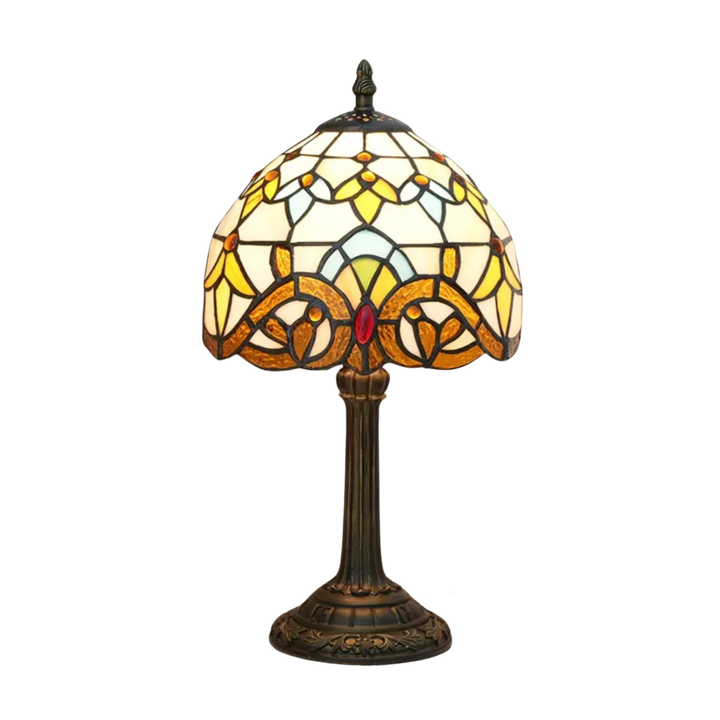 VerreMystique Tiffany Lamp – Timeless Stained Glass Table Lamp for Warm Ambient Lighting | Kalsten