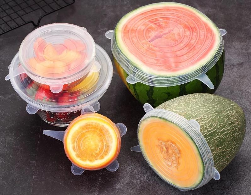 EcoLid - 6 Silicone Reusable Stretch Covers | Kalsten