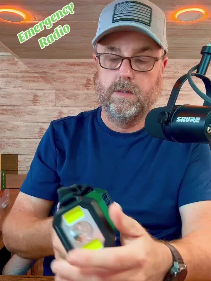 Brehn | StormMate X10 Emergency Radio with 10,000 mAh Power Bank | Solar, Crank & USB-C | LED Light, SOS Alarm & Compass | AM/FM/NOAA