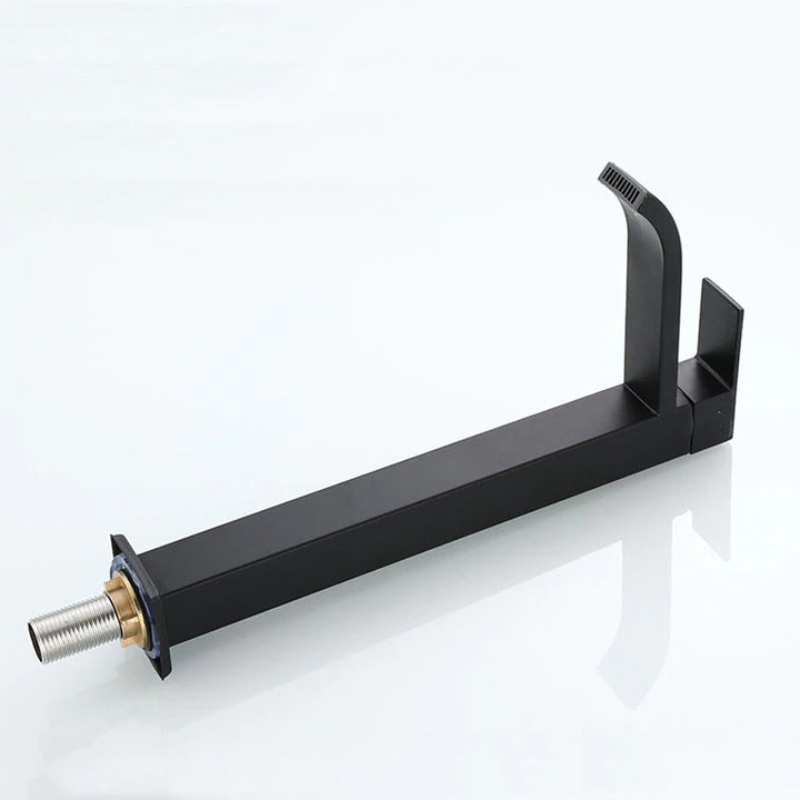 Matte Black Single-Handle Sink Faucet Kalsten