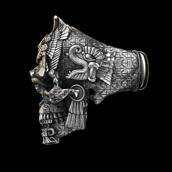 Kalsten | Sterling Silver Black Skull Ring