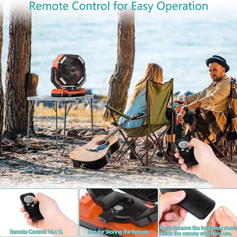 Rechargeable Camping Fan | Kalsten
