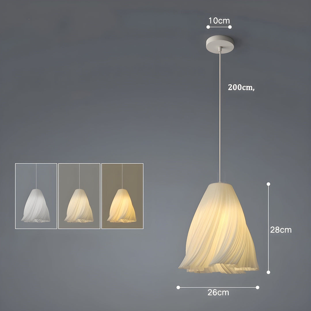 FloraBloom Light - Nordic 3D-printed flower as pendant lamp | Kalsten