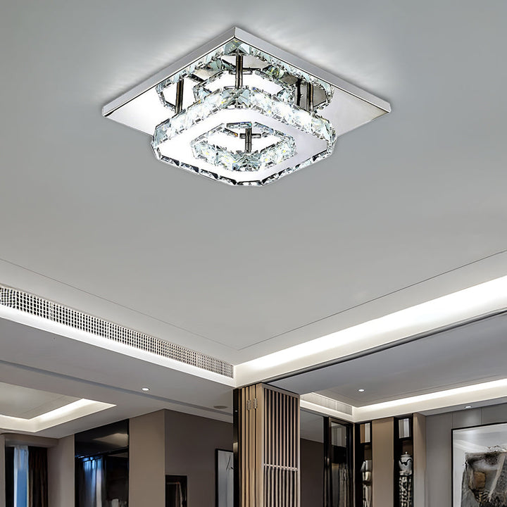Kalsten | Ceiling Light Crystal LED Modern Flush Fixture