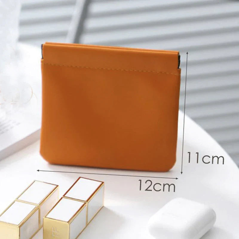 PU Leather Pocket Cosmetic Bag | Kalsten