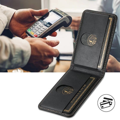 Skanto | LuxCase Leather Phone Case with Card Slot and Stand – Fits iPhone