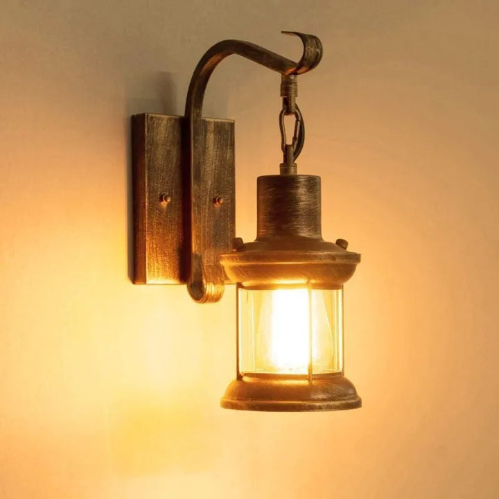 Vintage Metal Industrial Wall Light Kalsten
