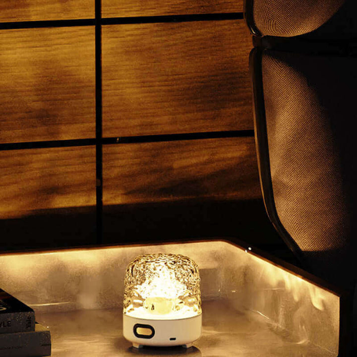 Bedroom Audio Water Ripple Ambience High-grade Starry Sky Projection Night Light | Kalsten