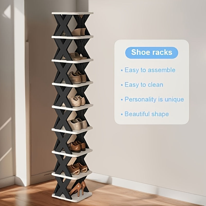 Narrow Shoe Rack Tower | Kalsten