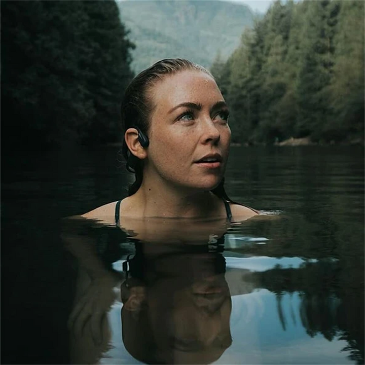 Kalsten | New waterproof bone conduction headphones stereo Bluetooth