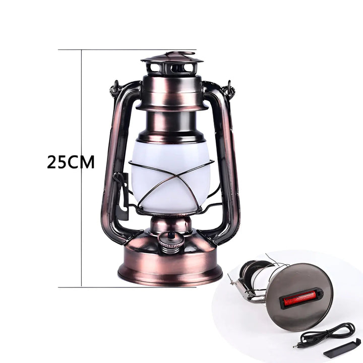 Industrial LED Hanging Lamp - for Cozy Evenings & Outdoor Use Kalsten