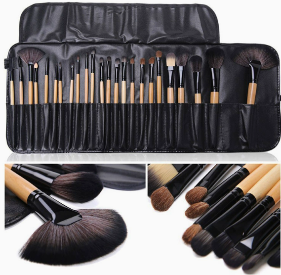 Kalsten | 24 Piece Makeup Brush Set with Bag – The Perfect Makeup Companion