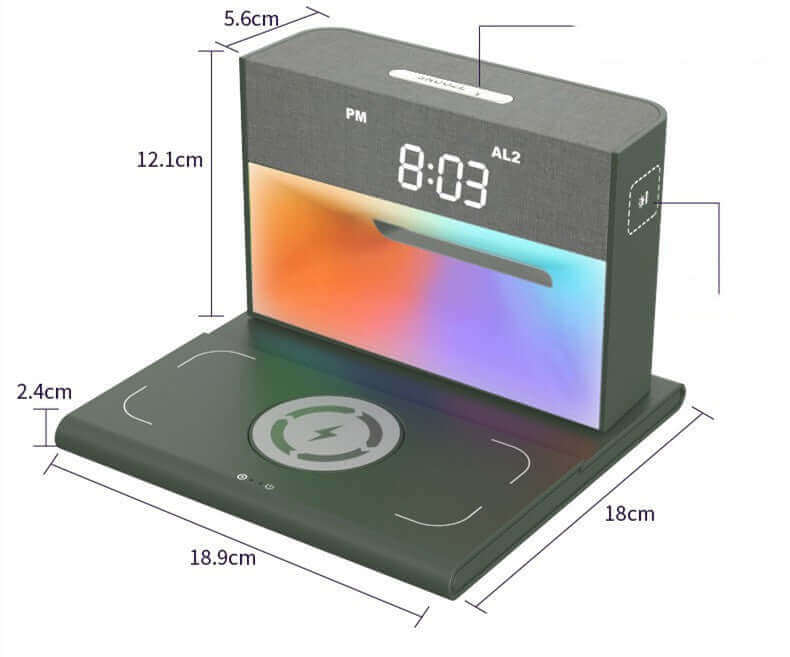 Wireless Mobile Phone Bracket Speaker Colorful Atmosphere | Kalsten