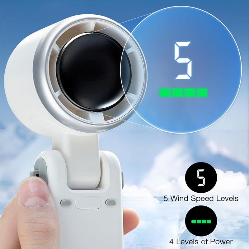 5-Speed Foldable Handheld Fan | Kalsten