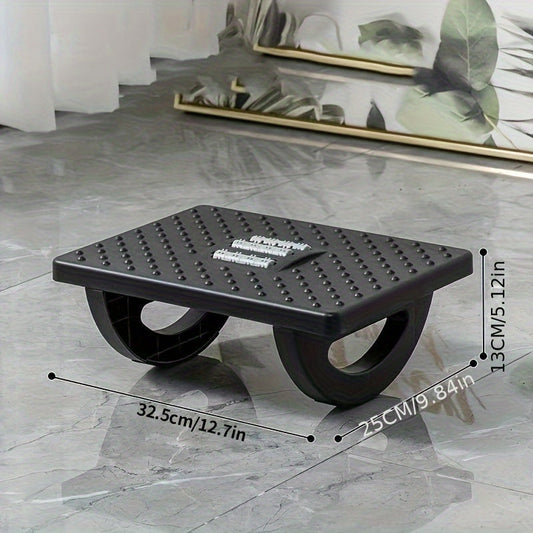 Ergonomic footrest with adjustable surface – Non-slip and ready to use | Karnz