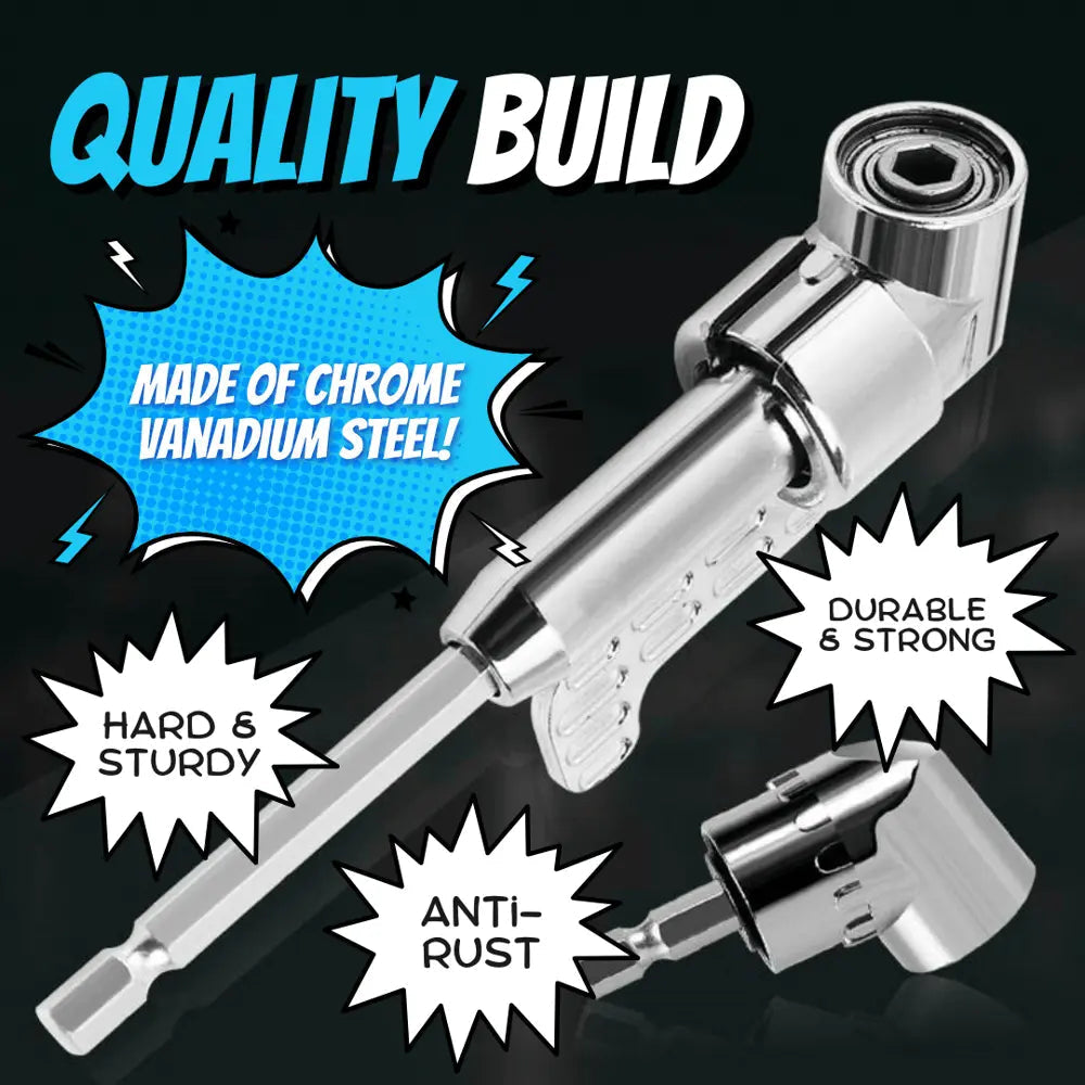 Kalsten | 105° Angle Drill Adapter with Magnetic Handle Set
