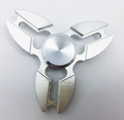 Kalsten | Metallic Finger Fidget Tri Spinner