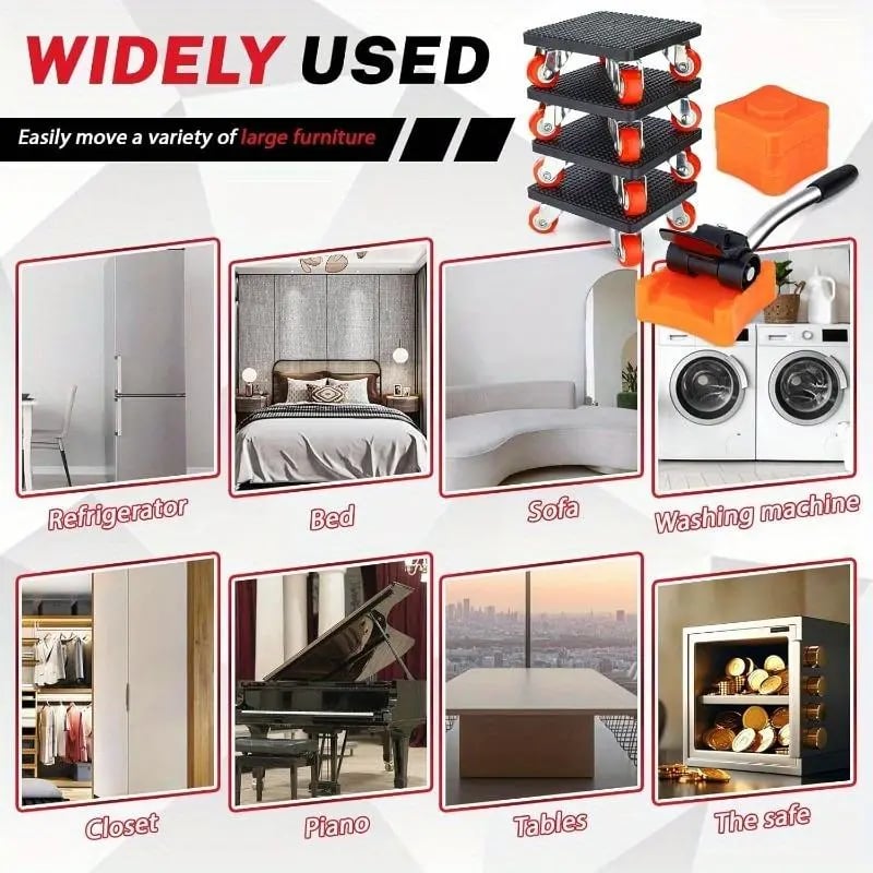 GlideMate — Heavy furniture moving made easy – Back-friendly, scratch-free and stress-free! | Kalsten