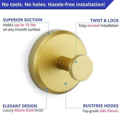 Bathroom Towel Holder Useful Shower Hooks | Skanto
