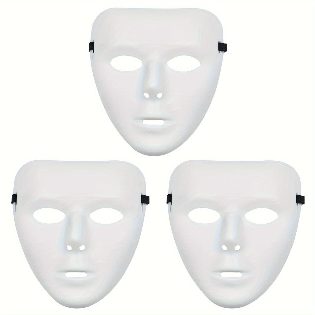Full Face Plastic Halloween Mask Cosplay Style