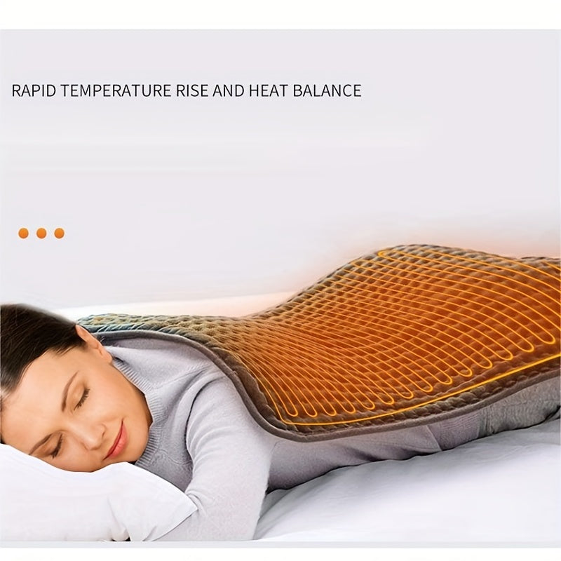 Heated Flannel Electric Throw with Timer