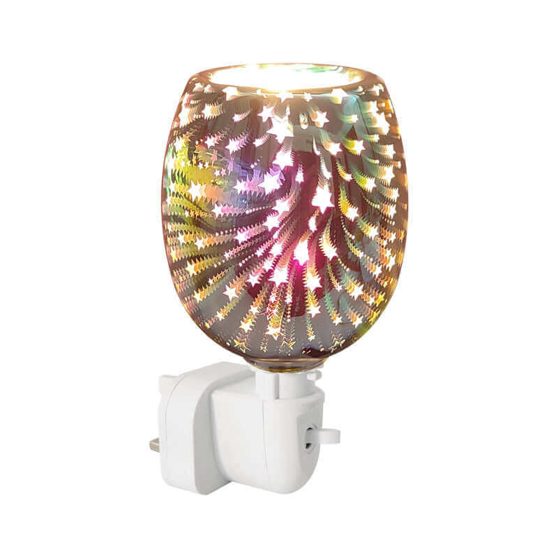 3D Glass Aromatherapy Wax Melting Lamp Small Night Lamp | Kalsten