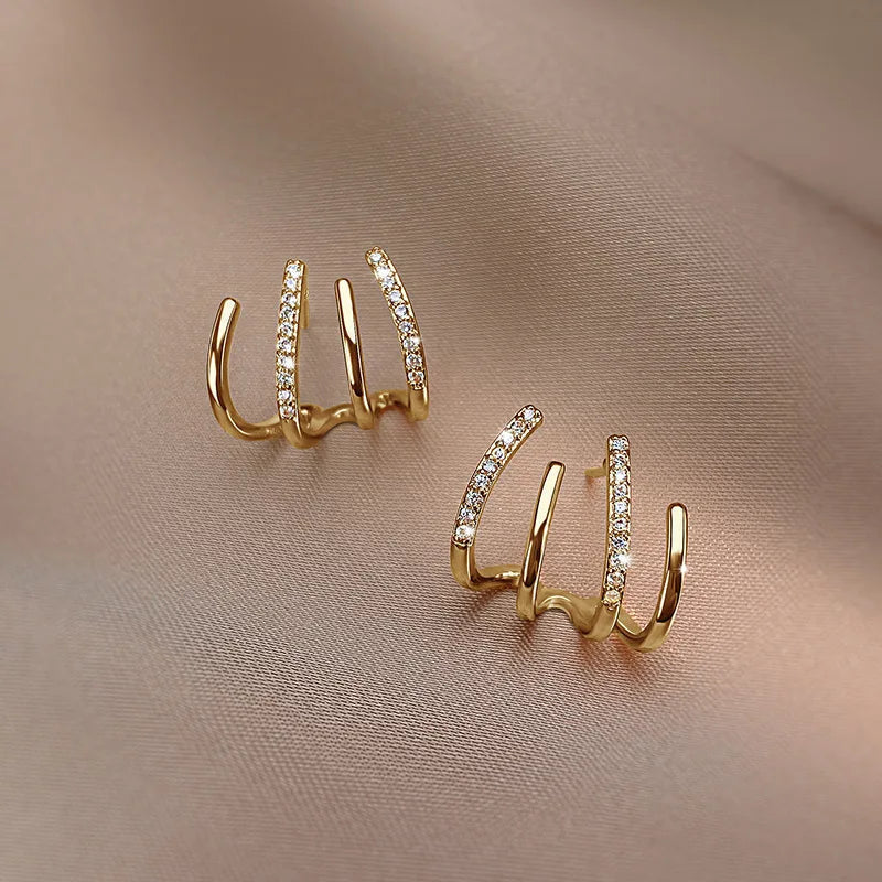 Kalsten | Women’s Twist Earrings | Lightweight Statement Jewelry | Hypoallergenic Finish