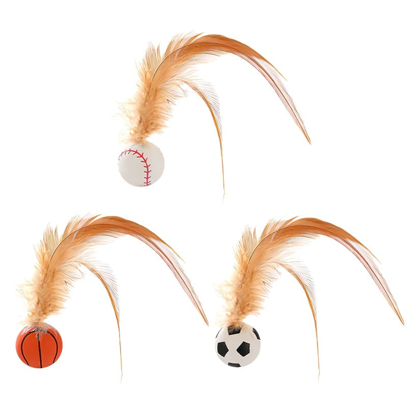 FetherSprint — Unleash the wild hunter in your cat with silent play fun! | Kalsten