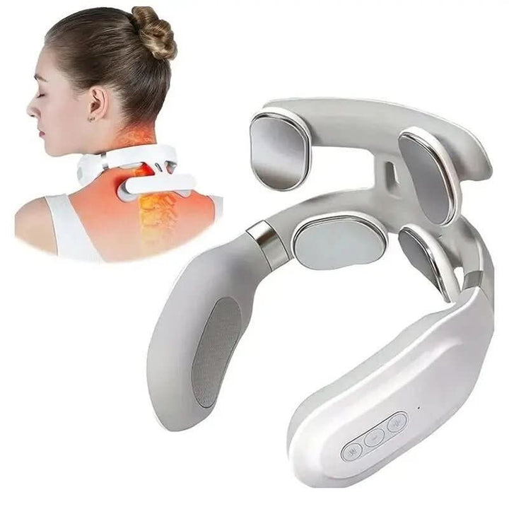 Kalsten | 4-in-1 neck massager with heat & vibration