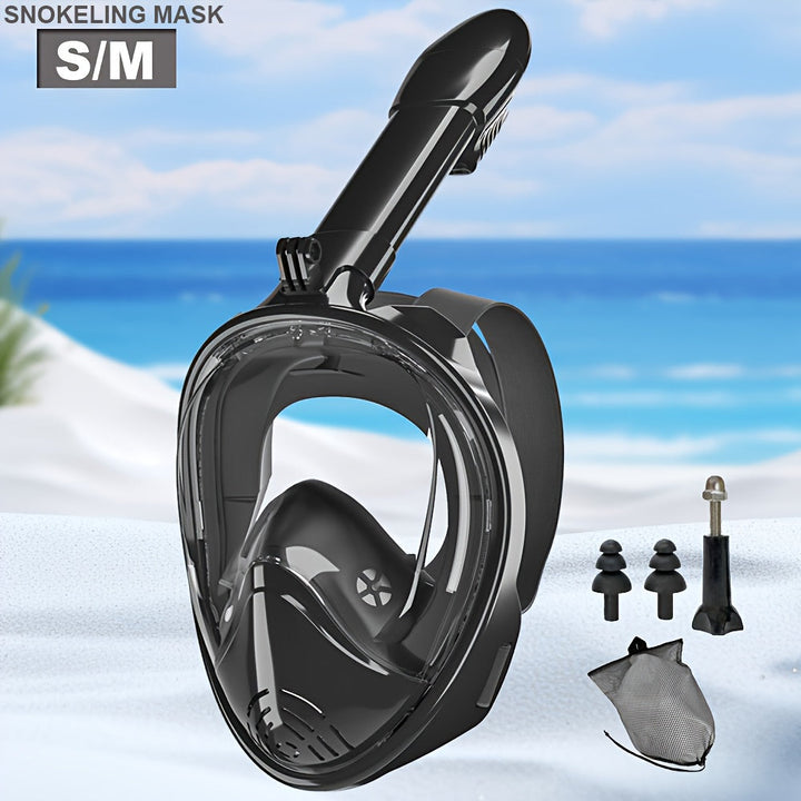 Full-face snorkel mask with 180° visibility | Kalsten