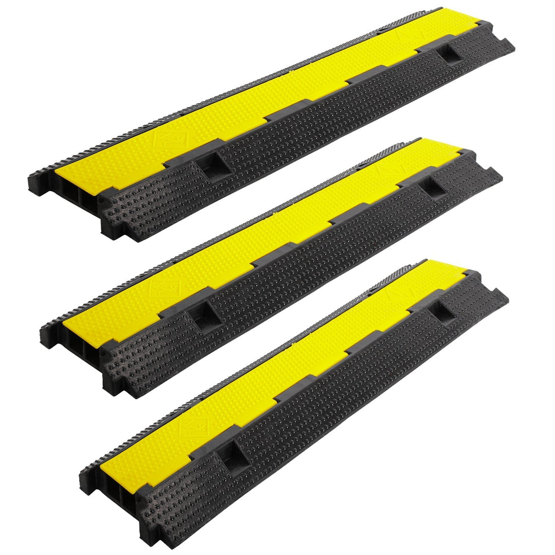 Cable bridge rubber cable protection mat 3 pieces | Kalsten