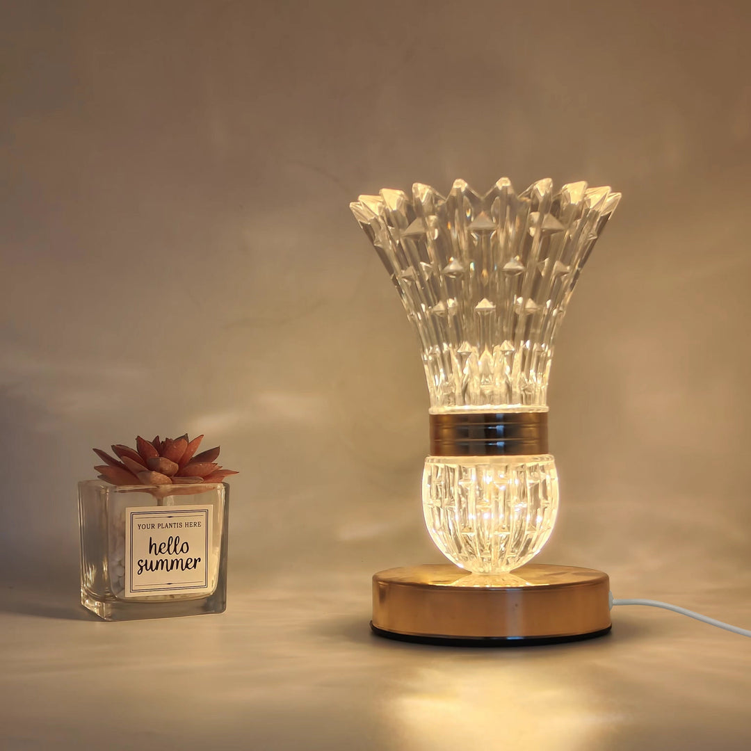 VaseLight - LED Crystal Table Lamp with Dimmable Atmosphere Kalsten